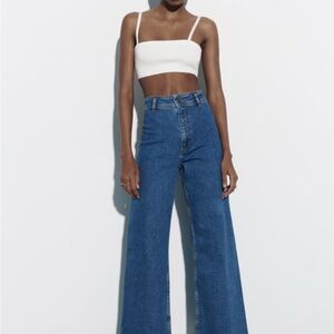 Zara Dark Wash Marine Jeans
